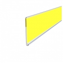 Самоклеющийся ценникодержатель DBR39 1000 мм (желтый)