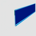 Самоклеющийся ценникодержатель DBR39 1000 мм (синий)