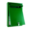 Индивидуальный почтовый ящик "Альфа Люкс" (RAL 6029 зеленый шагрень)