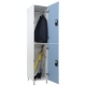 Шкаф гардеробный WL-12-40 EL голубой/белый