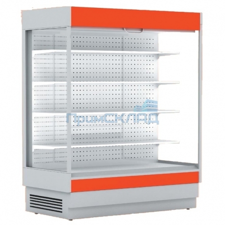 Горка холодильная ALT_N S 2550 ББ без боковин (+1...+10) RAL3002